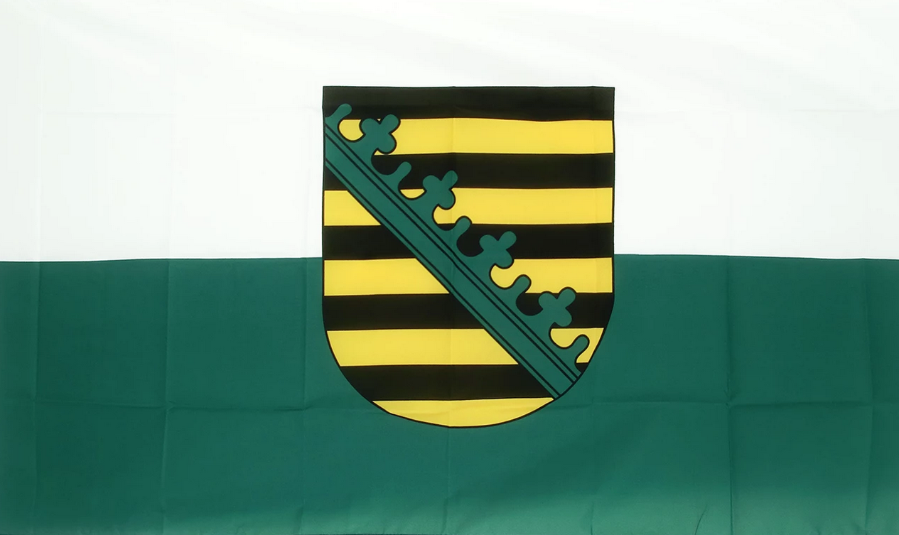 Flagge Sachsen